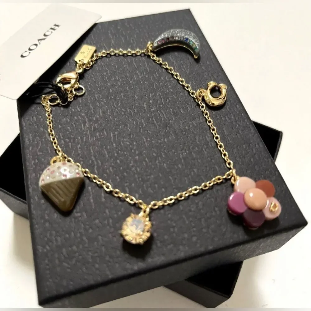 NEW COACH CHARM BRACELET